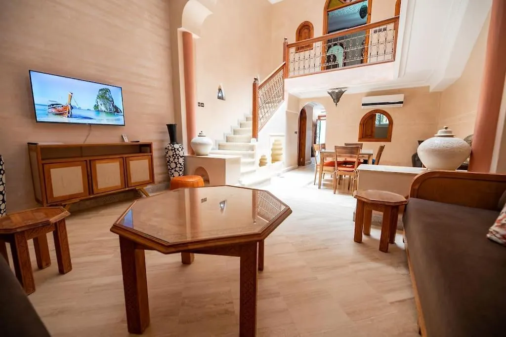 Ferienhaus Riad El Bidaoui 3 Rooms With Pool Marrakesch