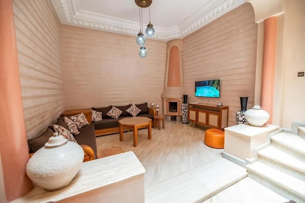 Riad El Bidaoui 3 Rooms With Pool Marrakesch Ferienhaus